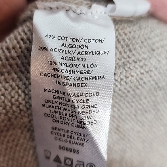 Ann Taylor Taupe Open Style Cardigan, XS - Picture 5 of 6